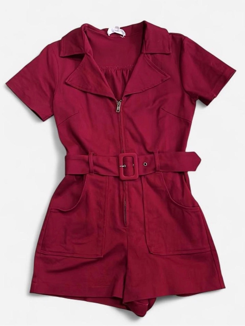 Women's Day+Moon Short Sleeve 70s Style Romper